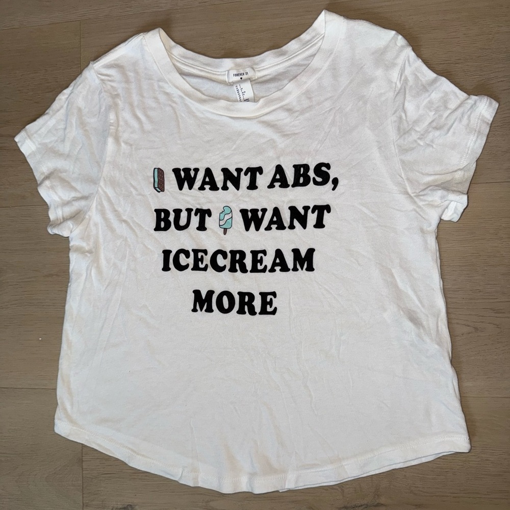 Forever 21 White Shirt